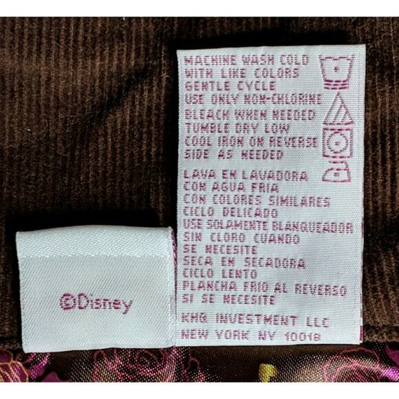 Disney Princess Corduroy Jacket - 3T - EUC - Picture 8 of 8